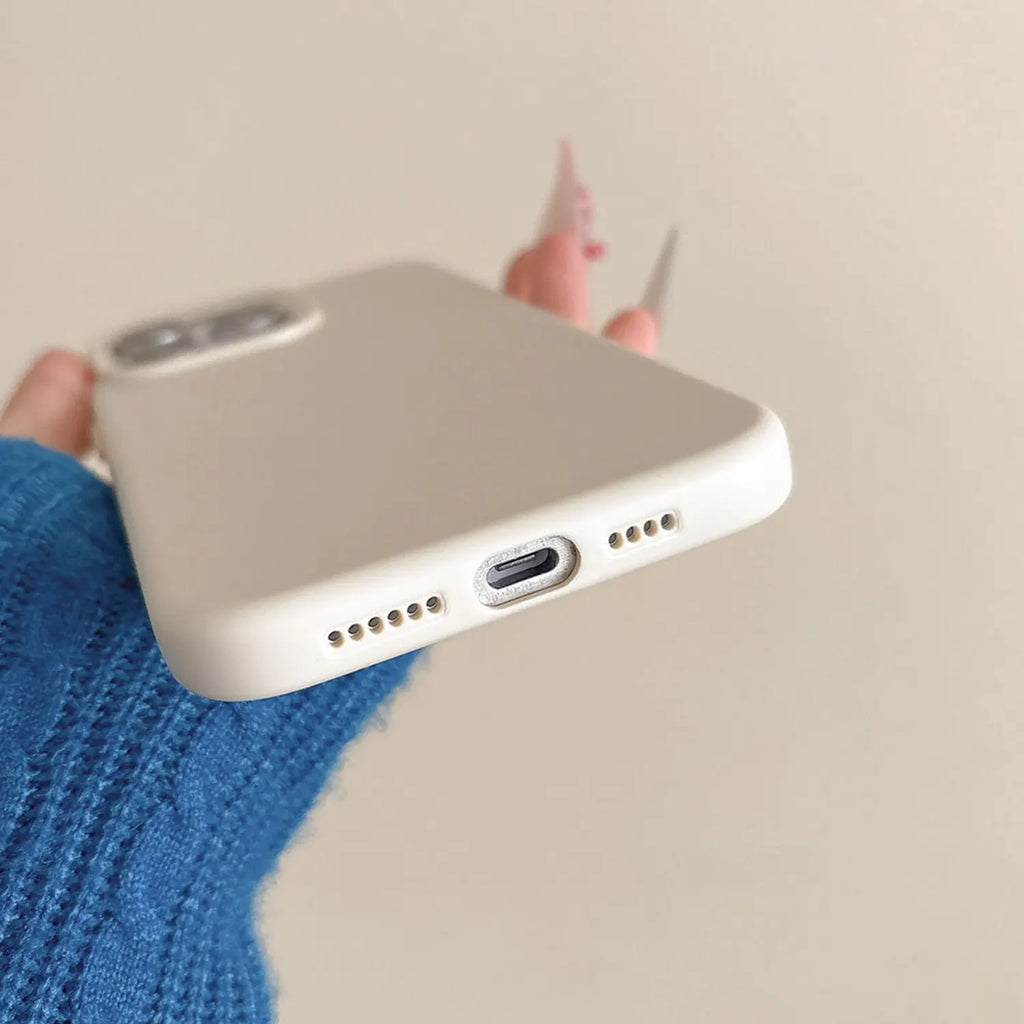 Soild Soft iPhone Case
