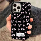 Black Bow iPhone Case
