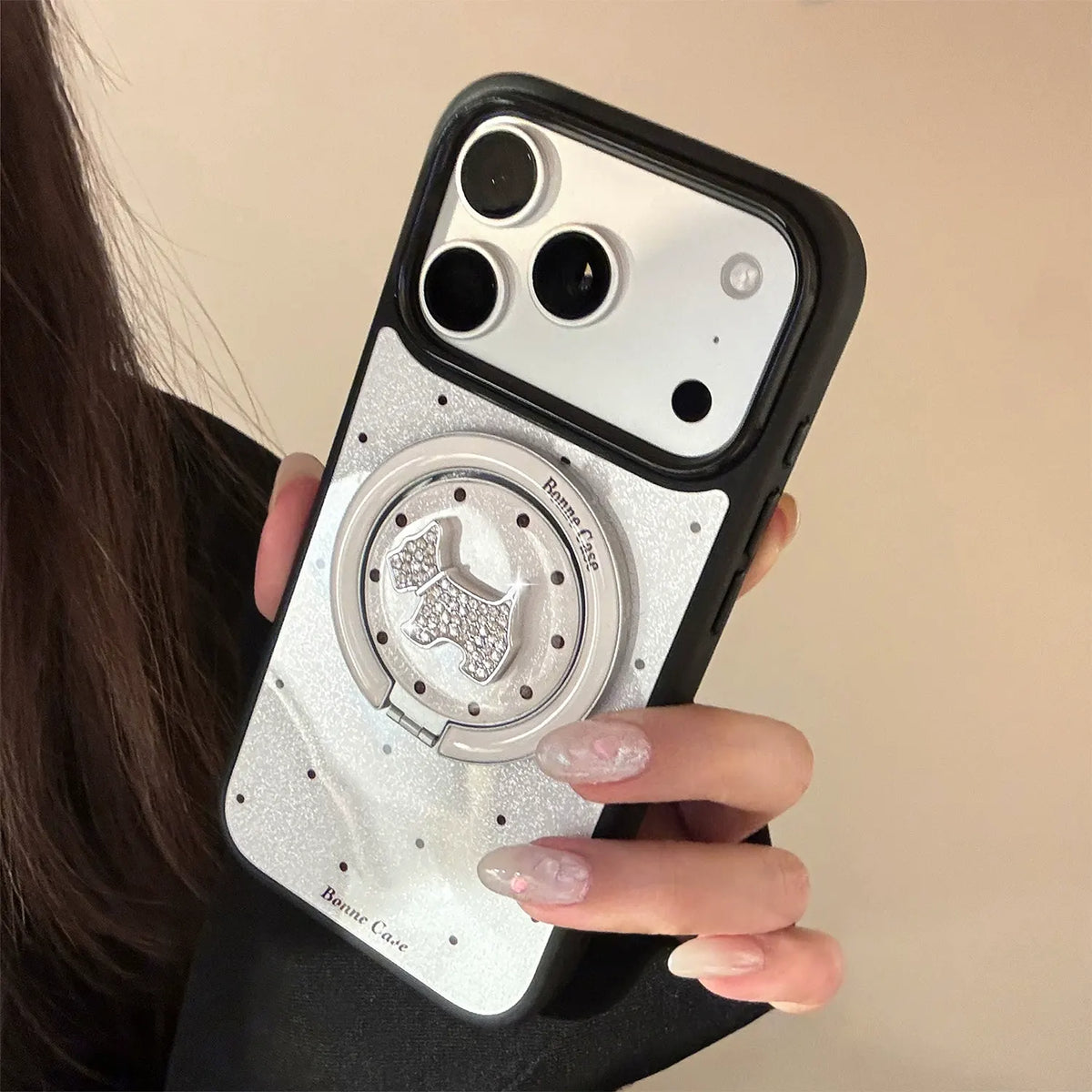 Tiny Dots iPhone Case Magnetic Stand