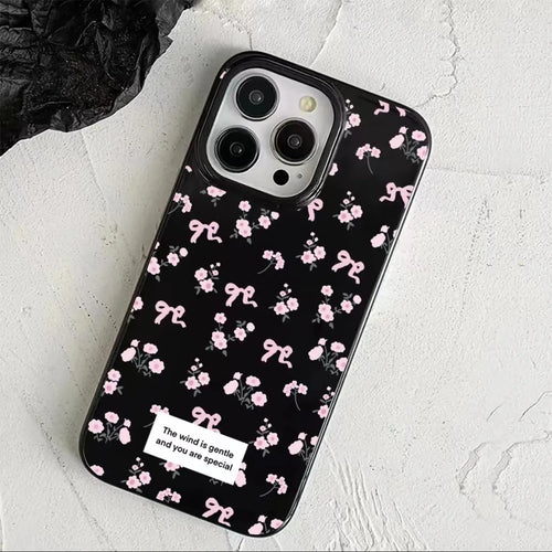 Black Bow iPhone Case