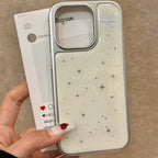 Cream Tiny Stars iPhone Case