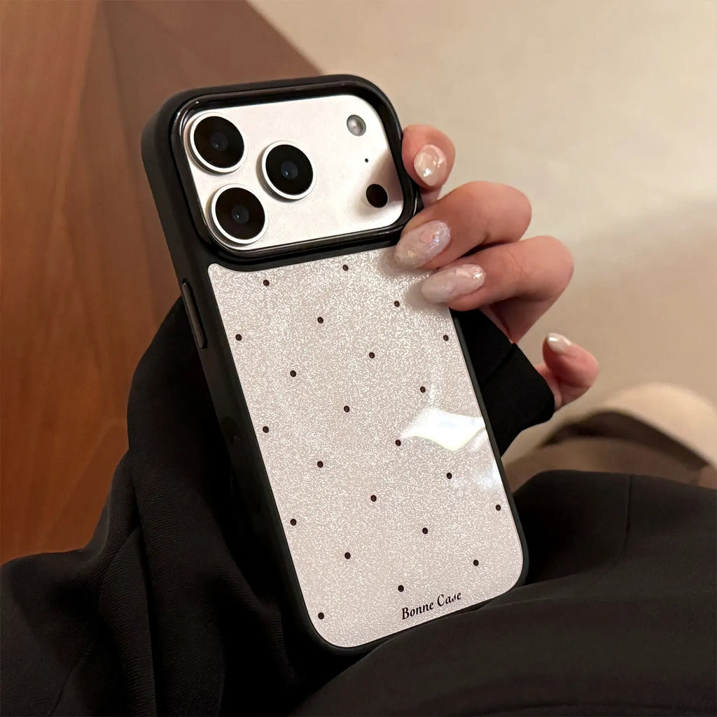 Tiny Dots iPhone Case Magnetic Stand