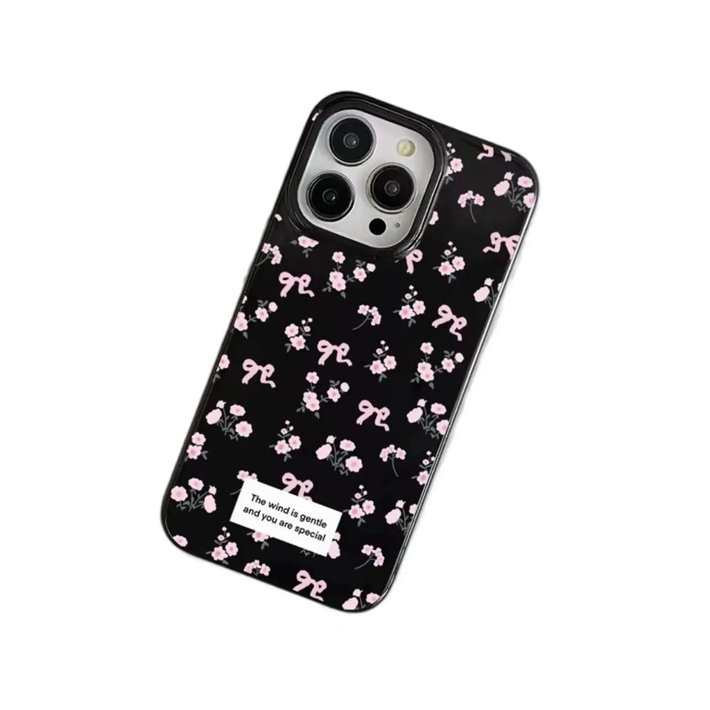 Black Bow iPhone Case