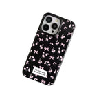 Black Bow iPhone Case