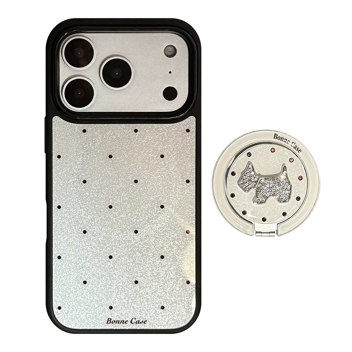Tiny Dots iPhone Case Magnetic Stand